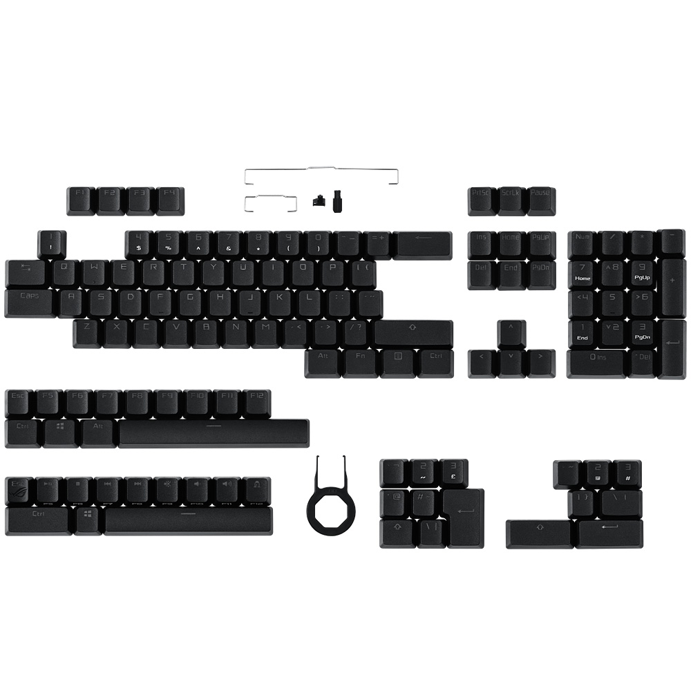 [특가] ASUS ROG PBT 이중사출 영문 키캡 셋트 [NX, CHERRY] - 상품 이미지