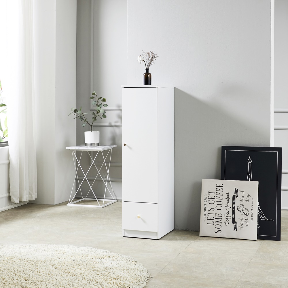 300틈새수납장 세탁기틈새장 슬림 폭좁은 틈새 수납장 1800