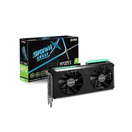 [중고] 이엠텍 지포스 RTX 3060 STORM X Dual OC D6 12GB