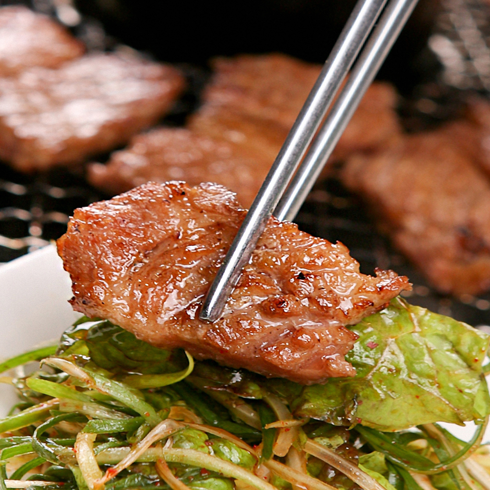 갈비아저씨 수제 양념목살 돼지갈비맛 대용량 2팩 900g+900g 업소용 - 상세 이미지 2