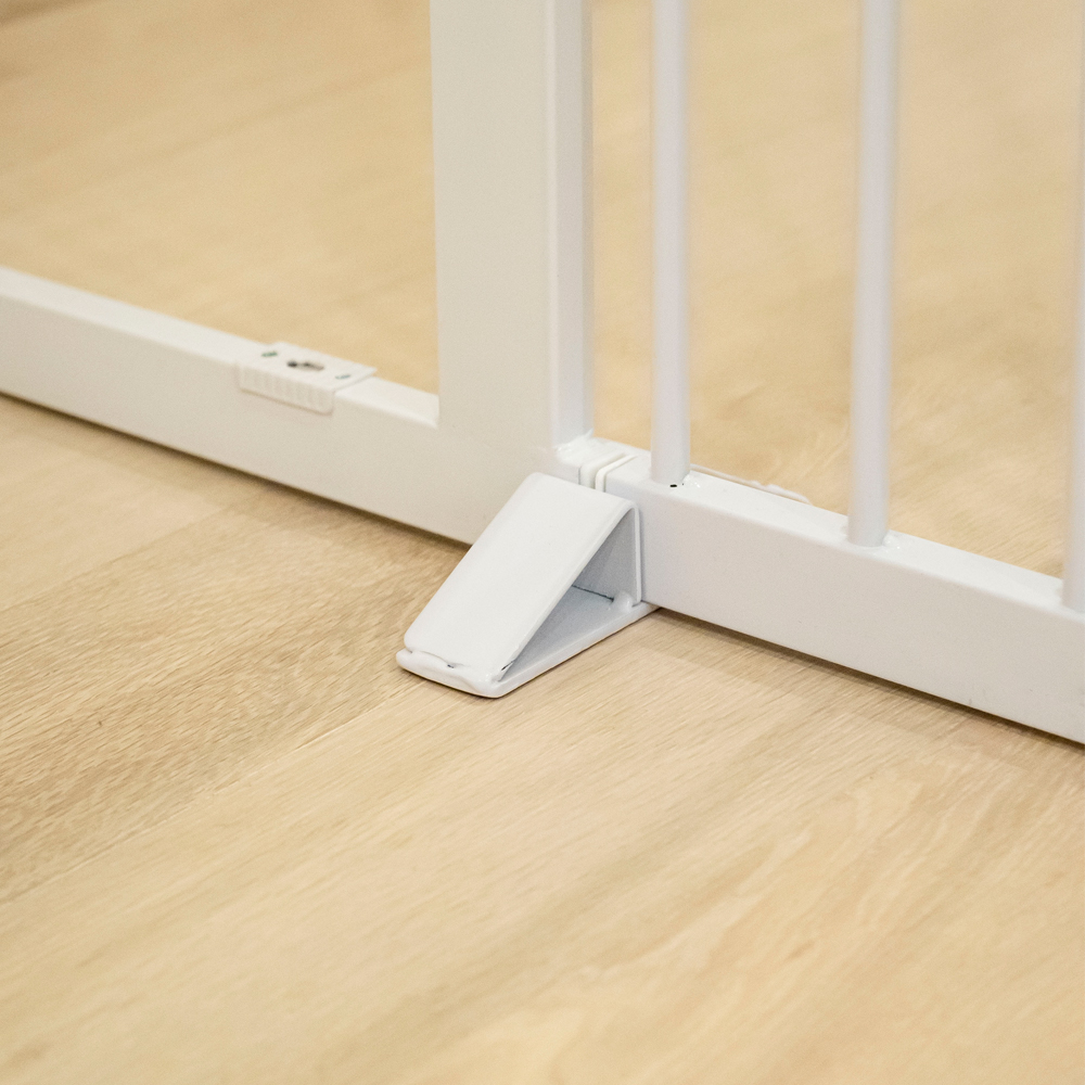 아가드 일자형 안전문 보조장치 패널보조지지대 ver1 화이트 (이지슬라이드, 마그네토, 플라잉덕 호환)