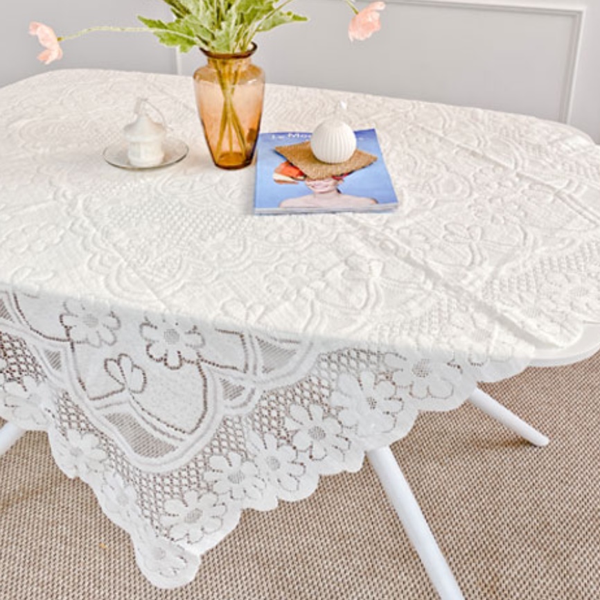 예쁜 식탁보 행사용 행사 테이블보 야외 테이블보 둥근식탁보