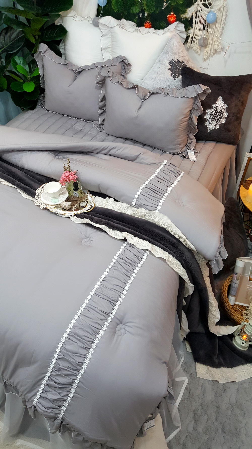 슈크림 혼수이불 신혼이불 호텔침구 모달 라지킹침구세트 침구류