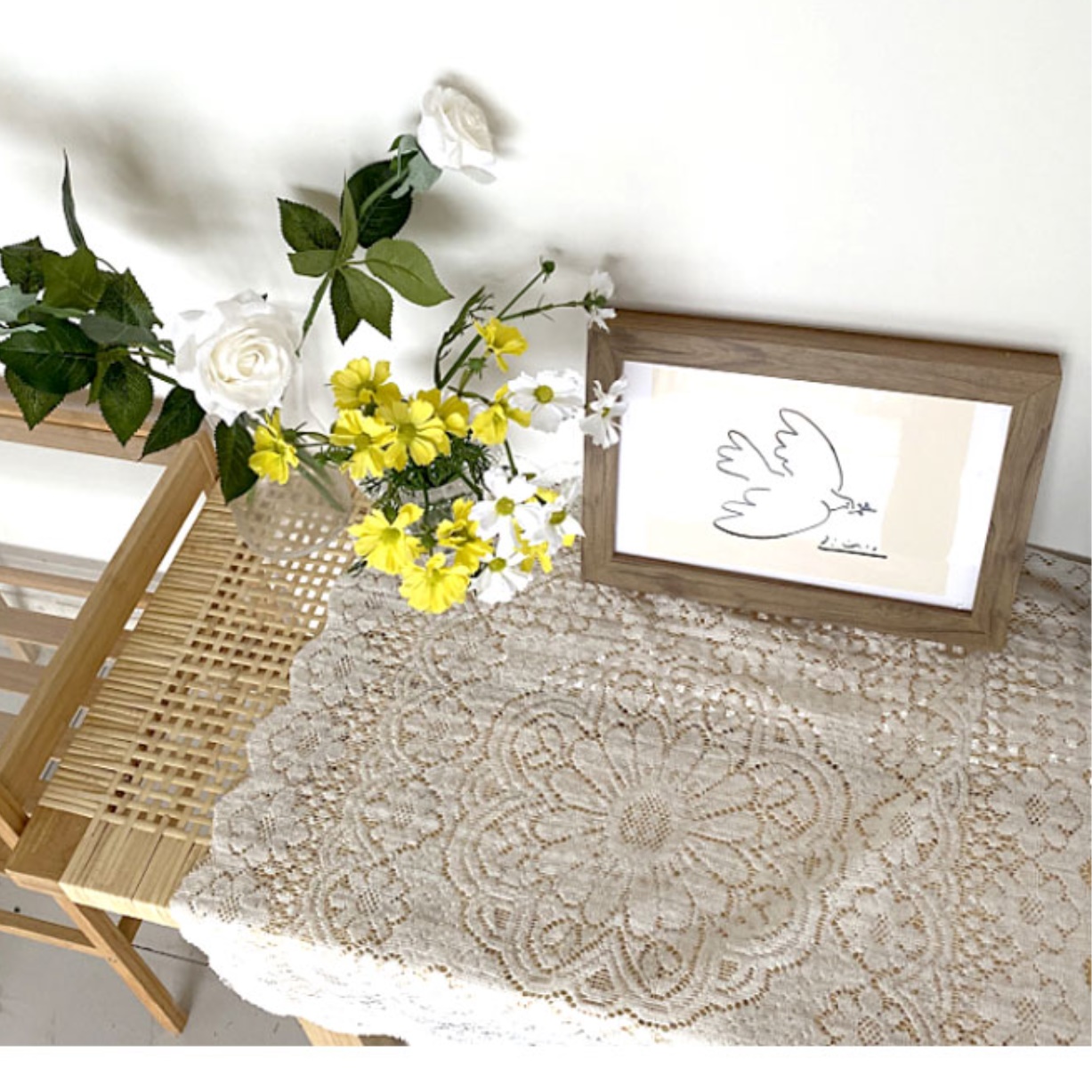 예쁜 식탁보 행사용 행사 테이블보 야외 테이블보 둥근식탁보