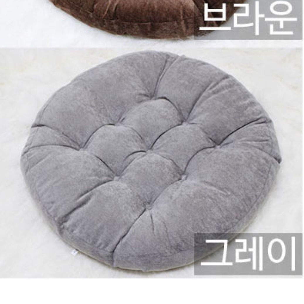 수험생 방석 책상 의자 방석 푹신한 명상 방석 원형 프리미엄 고시생 높은 사무용 학교 - 상세 이미지 3