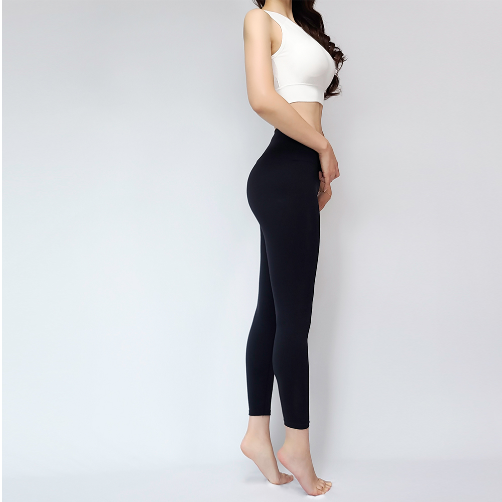 필라테스복 상의 민소매 노와이어 요가복 브라탑 폴웨어 쿨 커버업 크롭 이미지 7