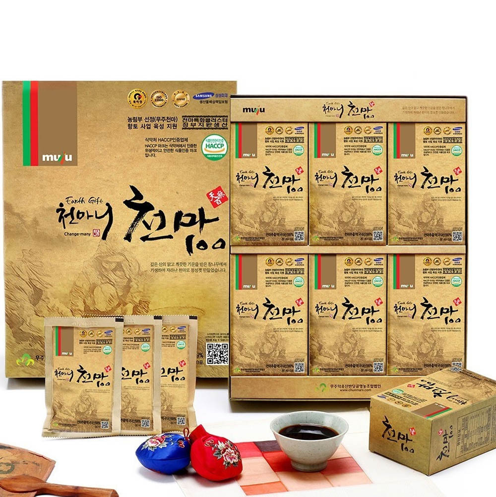 무주천마즙 100% 천마니 천마고 천마차 30포 상견례부모님선물 : 플로아헬스케어