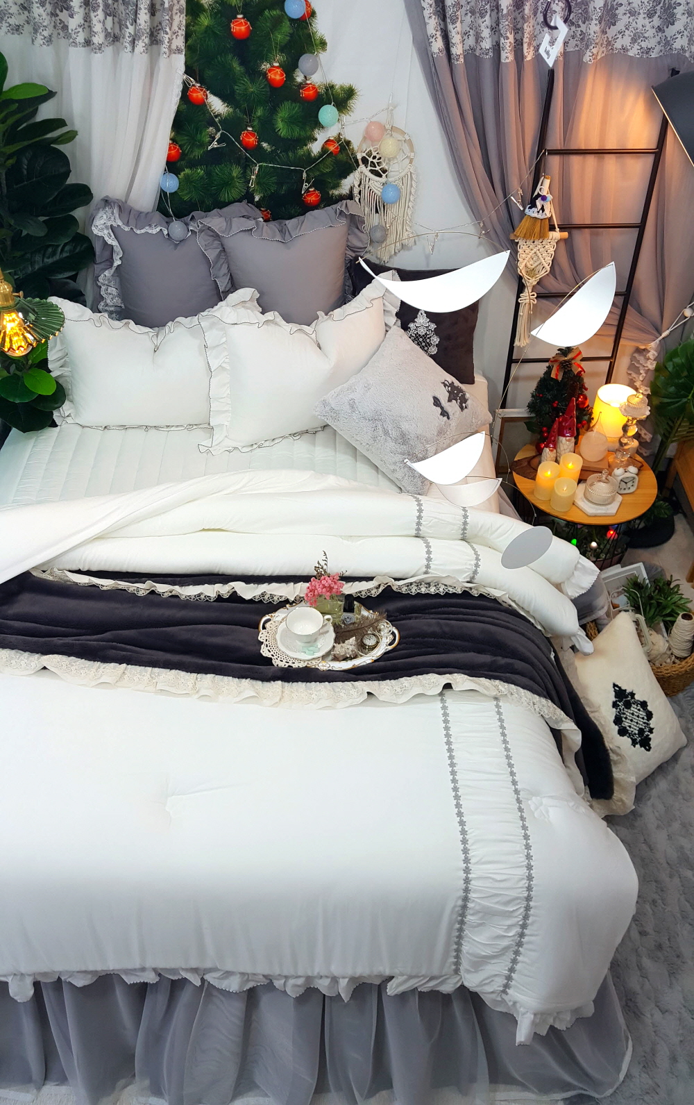 슈크림 혼수이불 신혼이불 호텔침구 모달 라지킹침구세트 침구류