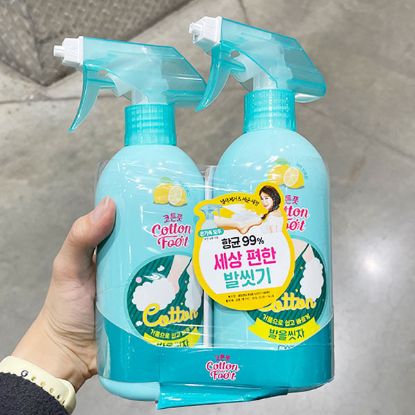 온더바디 발을씻자 코튼풋샴푸 510ml x 2입 : 익일 배송