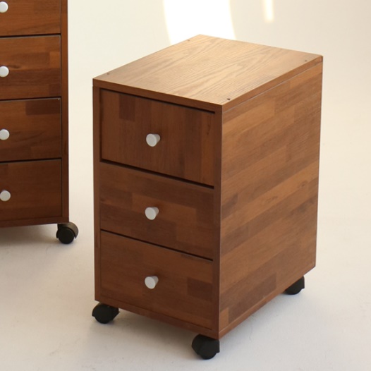 책상 아래 서랍장 이동형 서랍장 사무용 협탁 책상용 서랍장