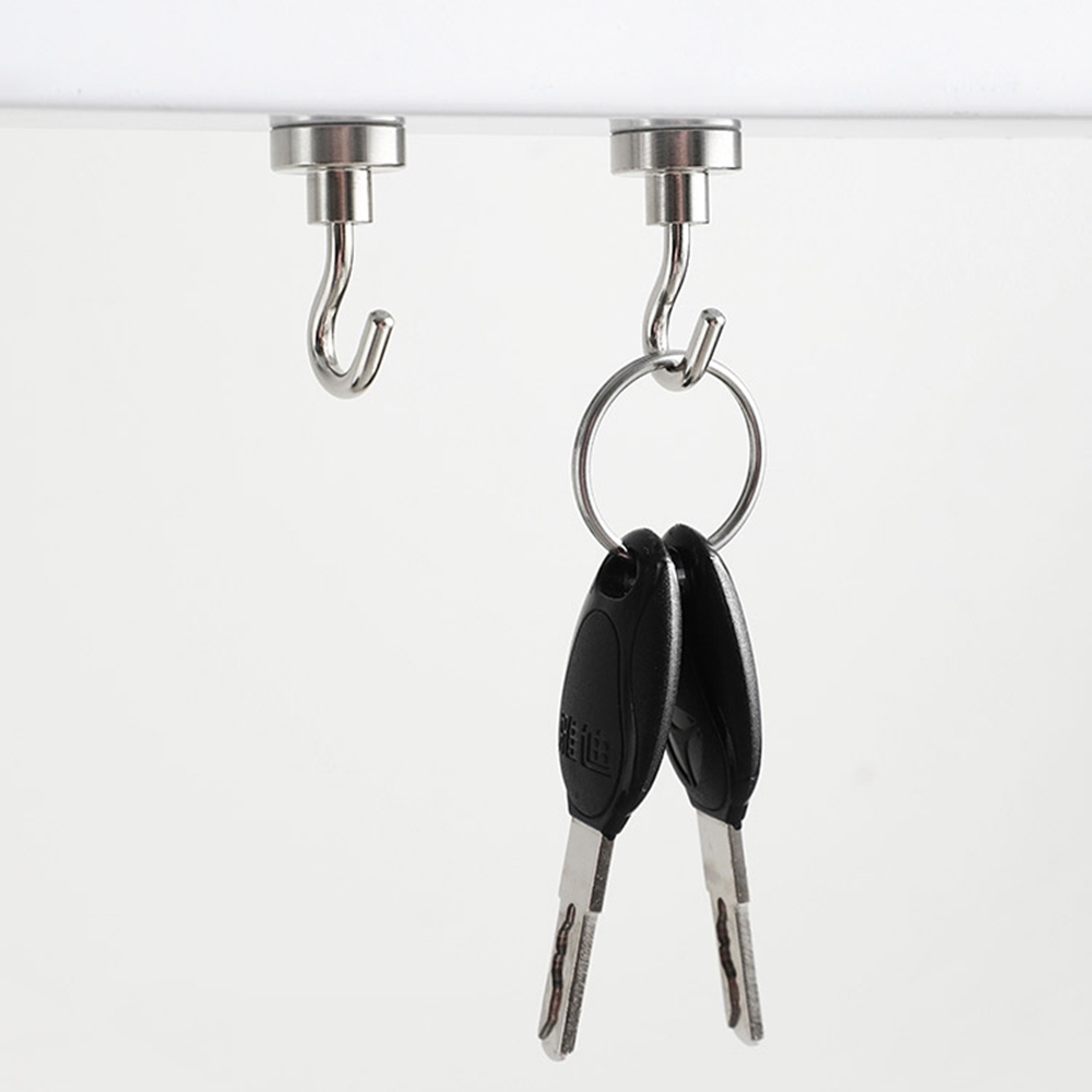 초강력 현관마스크걸이 자석고리 후크 모자걸이 10mm(하중 1Kg) - 상세 이미지 5