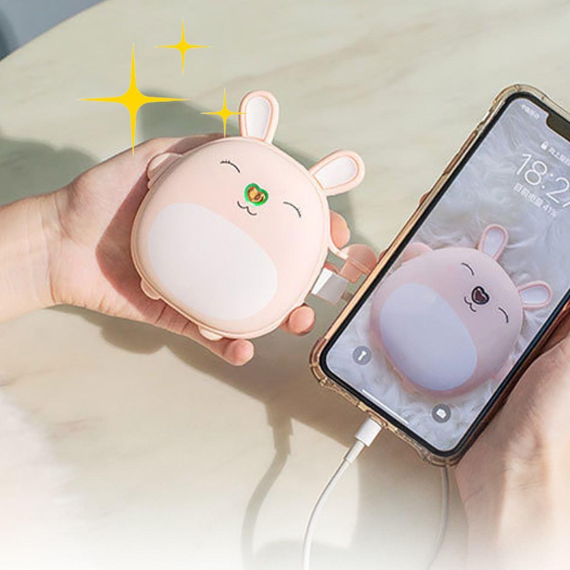 충전식 귀여운 캐릭터 손난로 인형 캐릭터 전자 핫팩