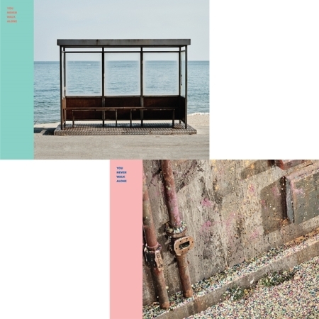 방탄소년단 YOU NEVER WALK ALONE BTS 피땀눈물 RIGHT 핑크 Ver - 상세 이미지 2