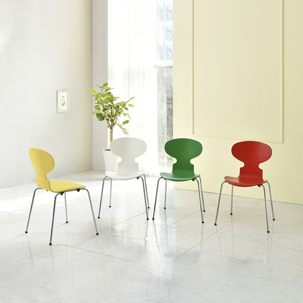 오드나인 [헤이미체어] 세븐체어 카페 의자 인테리어 디자인 앤트 개미 체어 국내제작 완조립