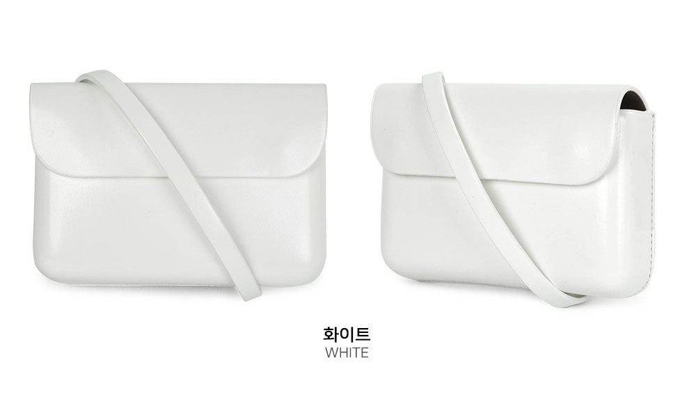 20대 여성 심플한 미니 크로스백 지갑 핸드폰 가방 작은 베이직 크로스 가방 - 상세 이미지 2