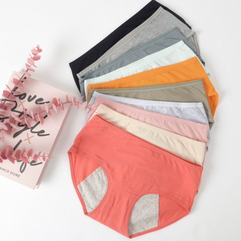 파스텔 순면 위생팬티 주니어 초등 방수 샘방지 생리팬티 제품 이미지