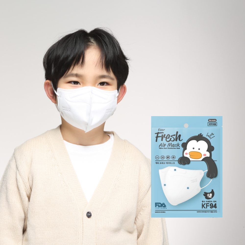 에버프레쉬 KF94 소형 에어 마스크 새부리형 100매