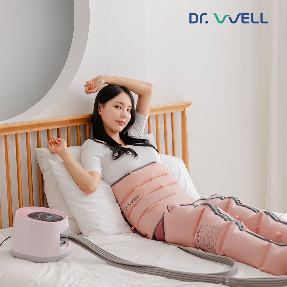 닥터웰 뉴에어라이너 4구 공기압 마사지기 풀 세트 DR-5800 (본체+다리+팔+허리) - 상세 이미지 5