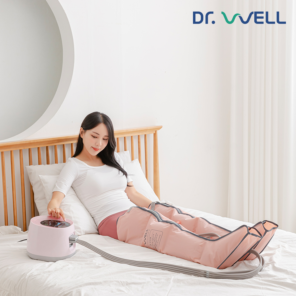 닥터웰 뉴에어라이너 4구 공기압 마사지기 DR-5800 (본체+다리) - 상품 이미지