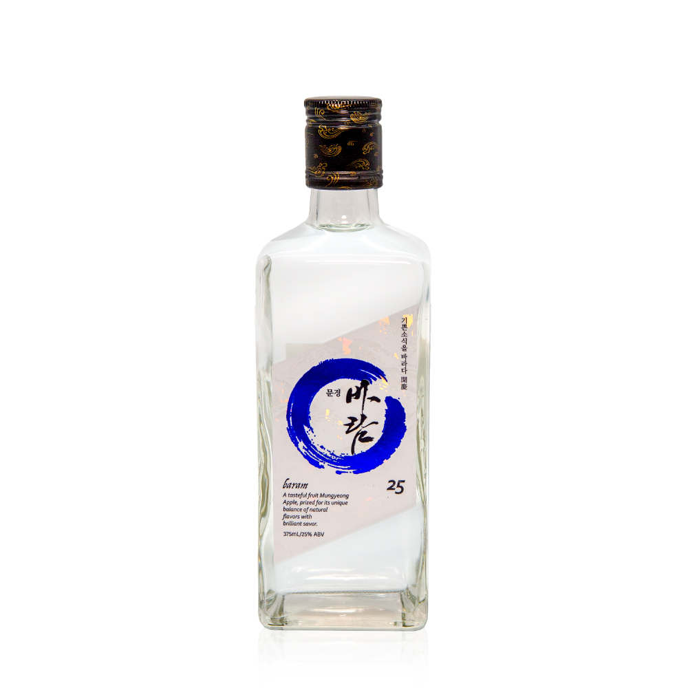 문경바람 백자 25도 375ml 사과증류주 - 상세 이미지 2