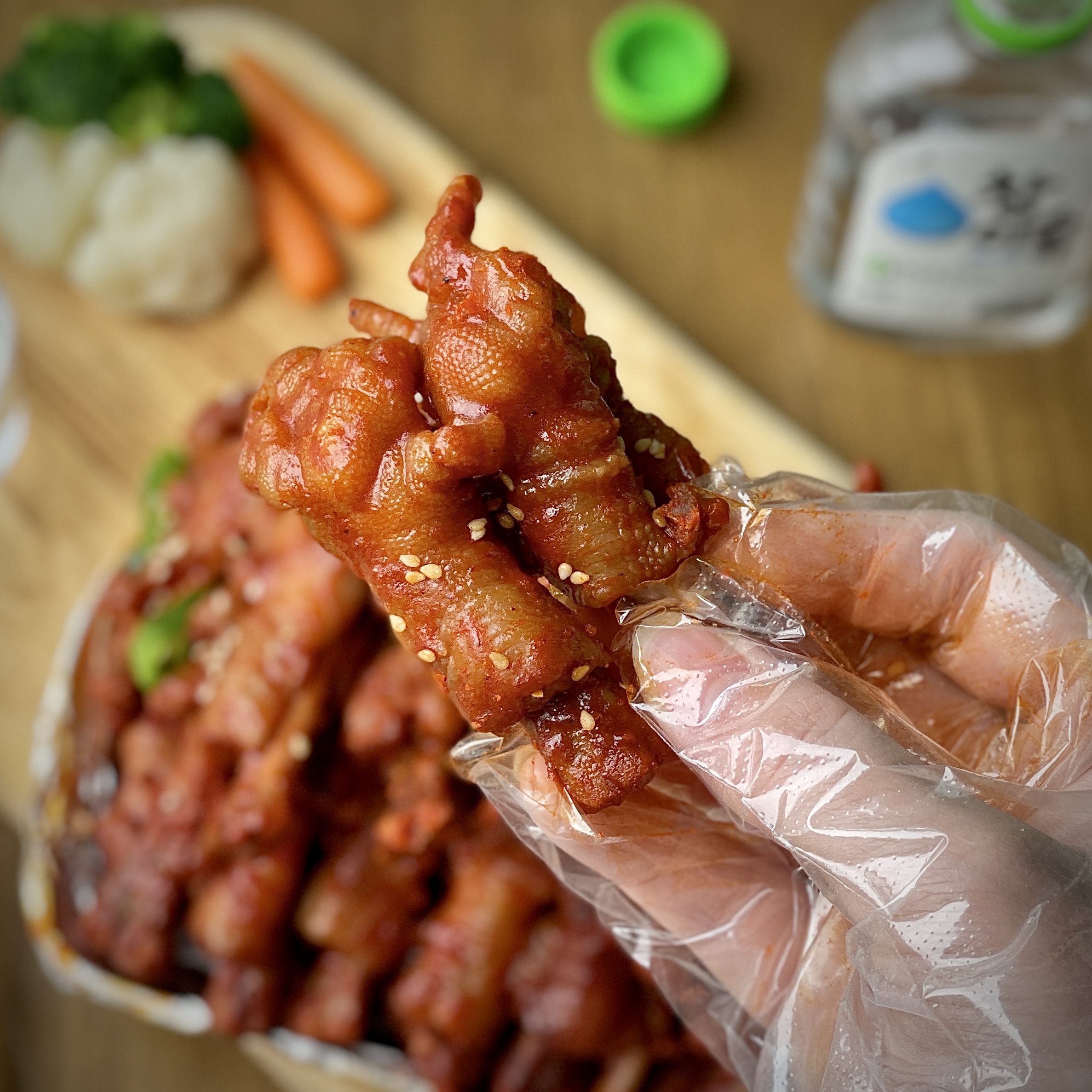직화구이닭발 불맛닭발 튤립닭발 직화튜립대용량400g - 상세 이미지 2