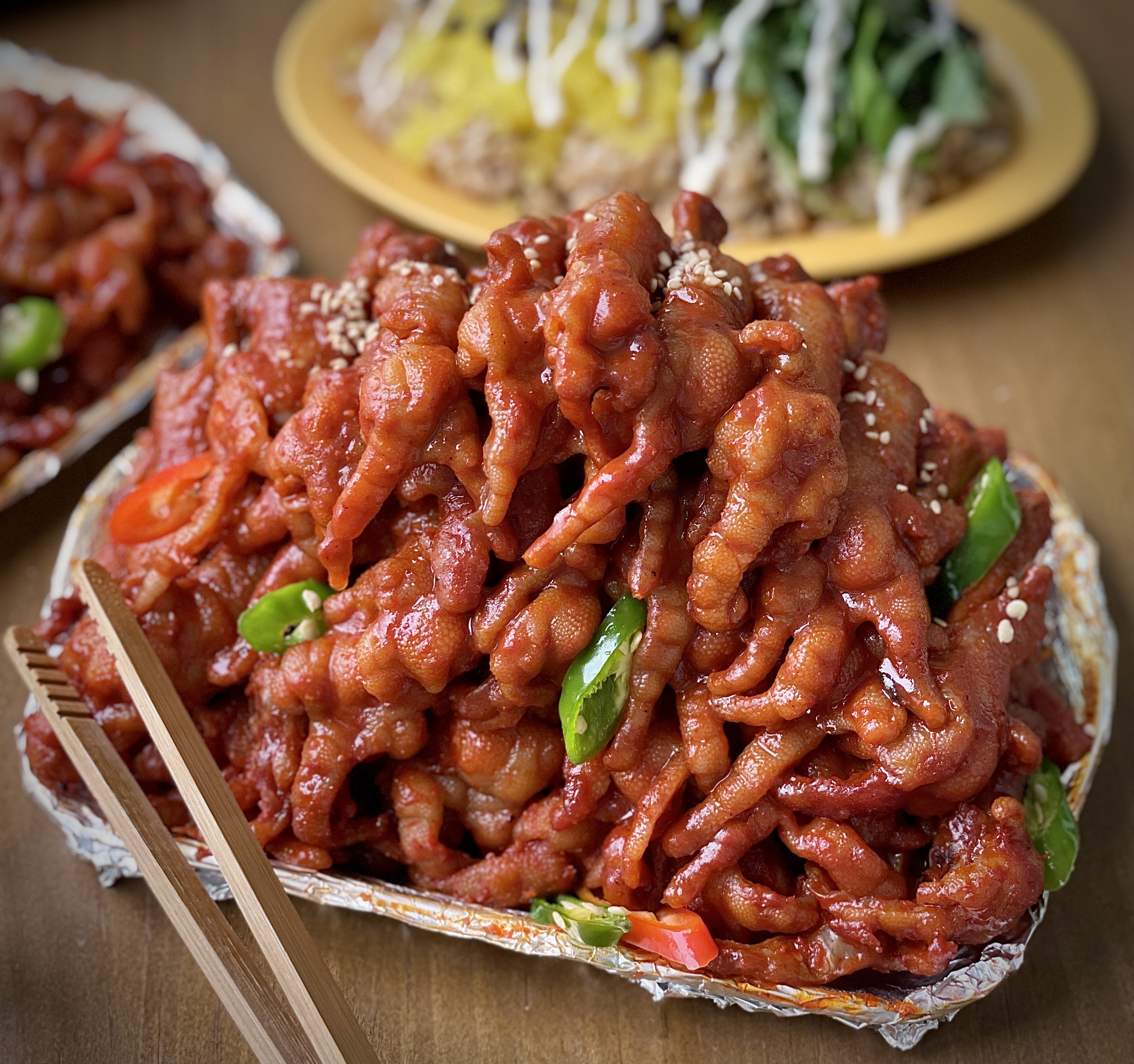 직화구이닭발 불맛닭발 튤립닭발 직화튜립대용량400g - 상세 이미지 3