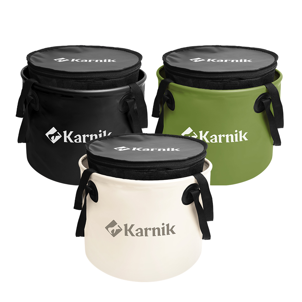 카르닉 캠핑 설거지통 접이식 28L 원형 바스켓 가방 이미지 4