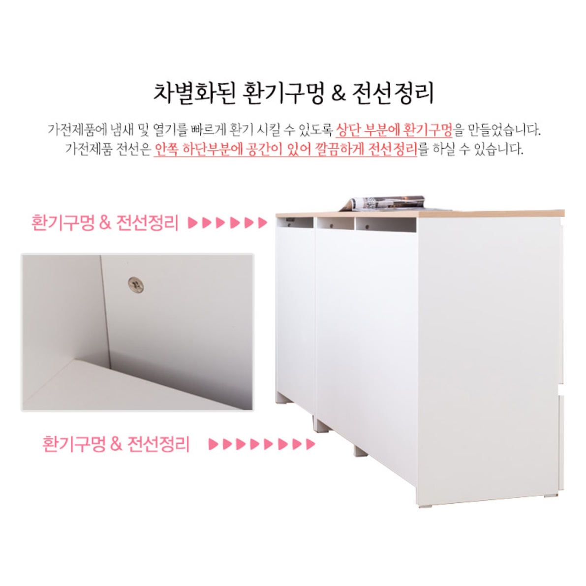 오븐렉 정리대 광파오븐 장 전기 밥솥 수납장 거치대 렌즈대 오븐대 받침대 다이 낮은렌지대 - 상세 이미지 4
