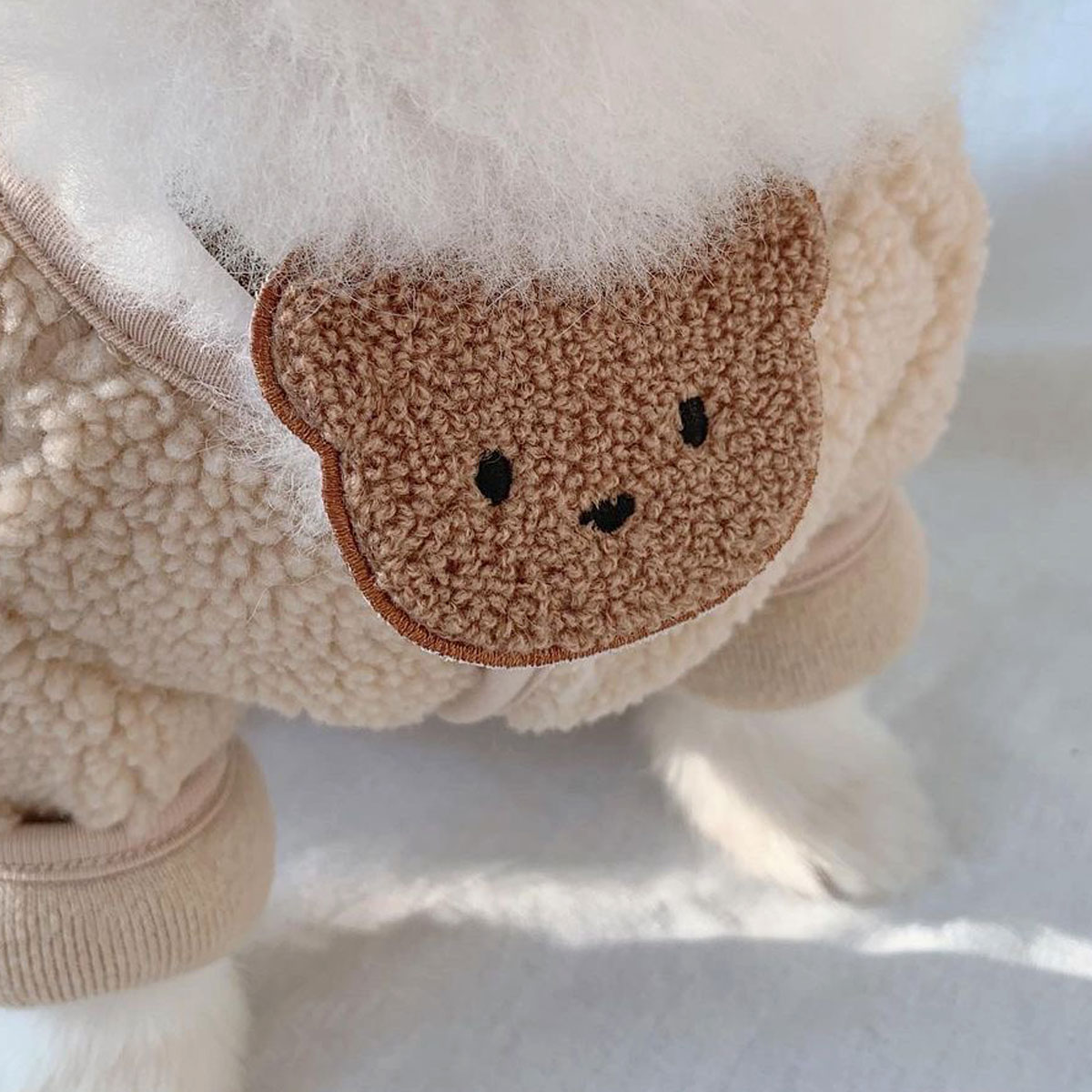 뽀글이 인식표 강아지 고양이 케이프 - 상세 이미지 3