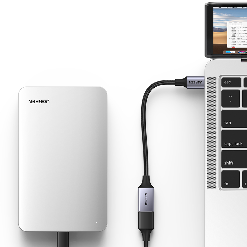 유그린 프리미엄 C타입 USB 3.0 OTG 젠더 케이블, US378 - 상세 이미지 3