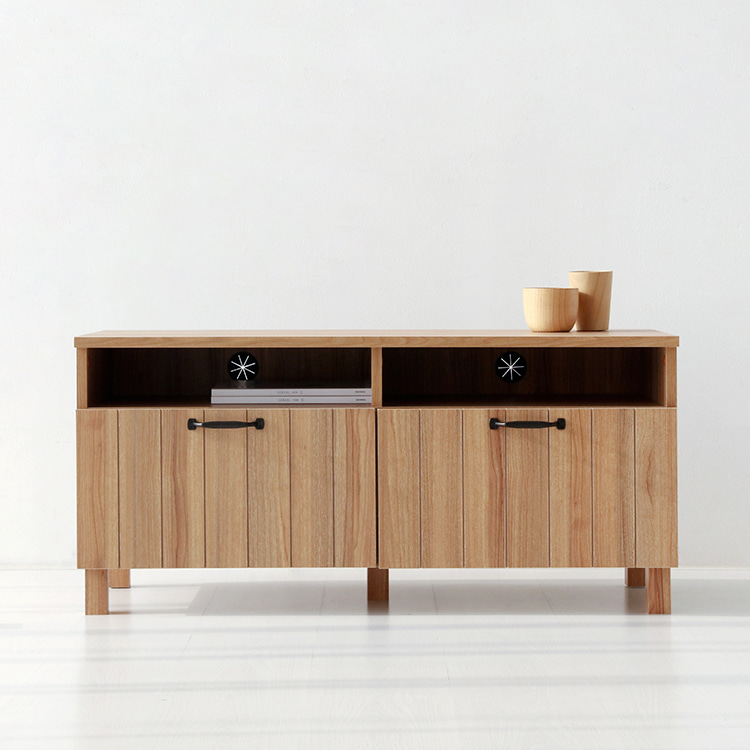 GOVANO 콘솔수납장 CHM46100 1000x400x460mm, 2단, 캄포어베니어 5342.2113 - 상세 이미지 3