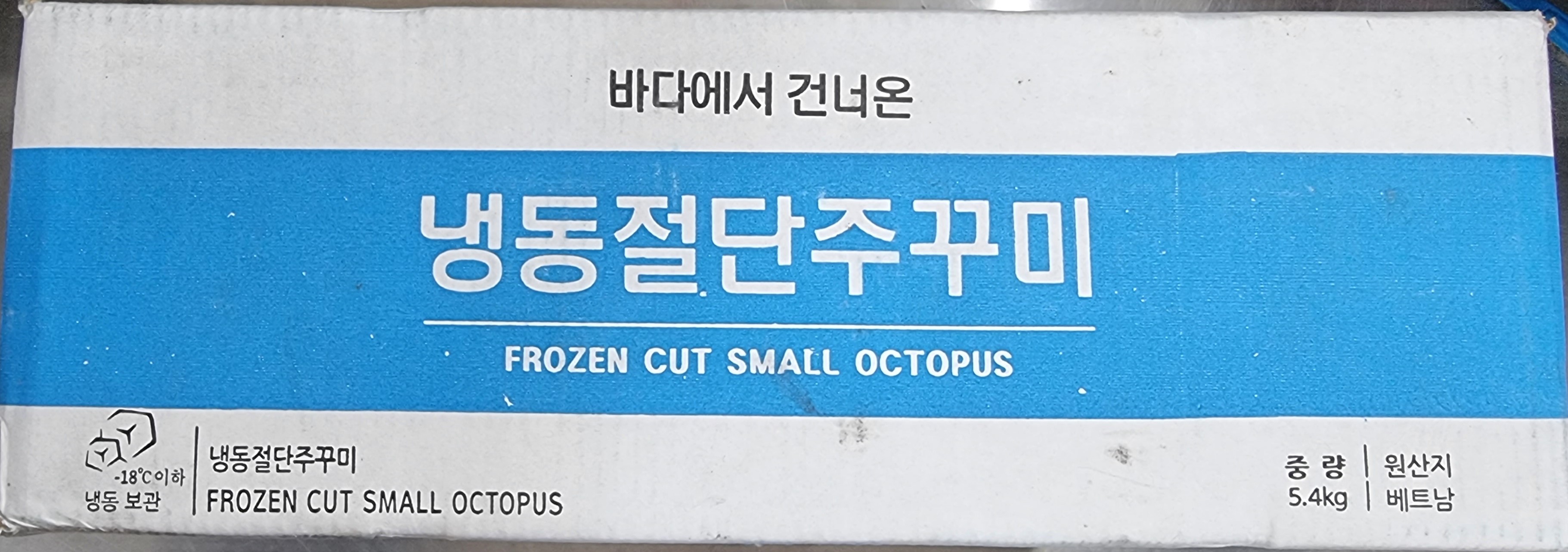냉동절단쭈꾸미L 5.4kg 1Box (900g x 6ea) - 상세 이미지 3