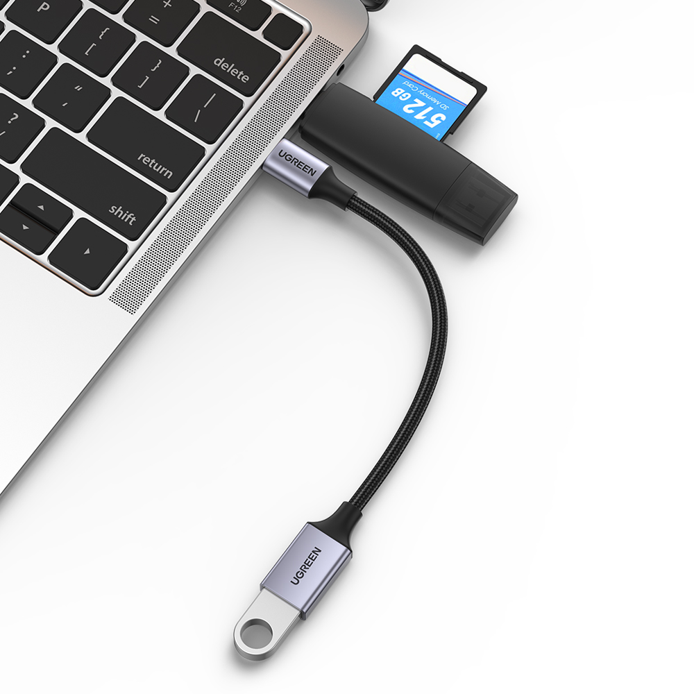 유그린 프리미엄 C타입 USB 3.0 OTG 젠더 케이블, US378 - 상세 이미지 4