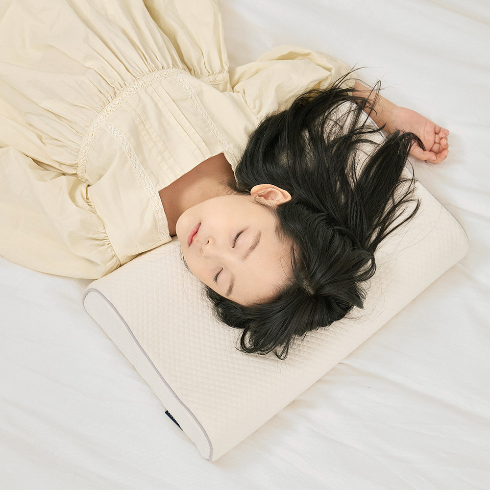 슬립스파 꿀잠 라텍스 어린이 경추베개 키즈 초등학생베개 상품 이미지