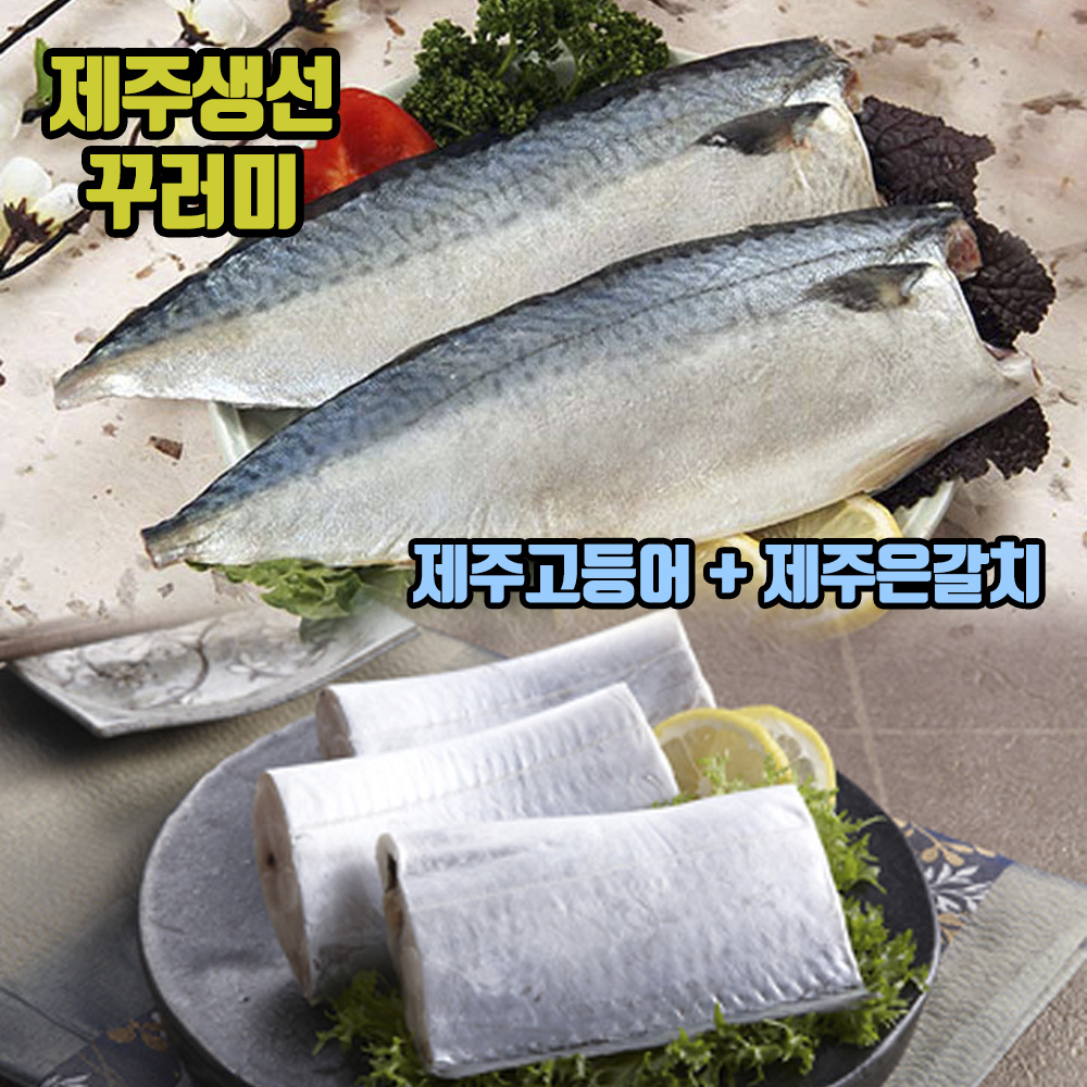 맛도란 제주 고등어 필렛 갈치 토막 혼합세트 진공포장 냉동 고갈비 조림 구이 - 상세 이미지 2