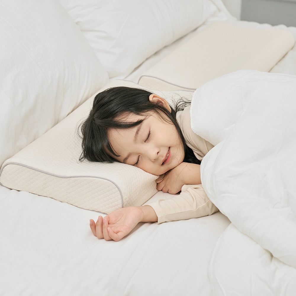 슬립스파 꿀잠 라텍스 어린이 경추베개 키즈 초등학생베개 상품 이미지