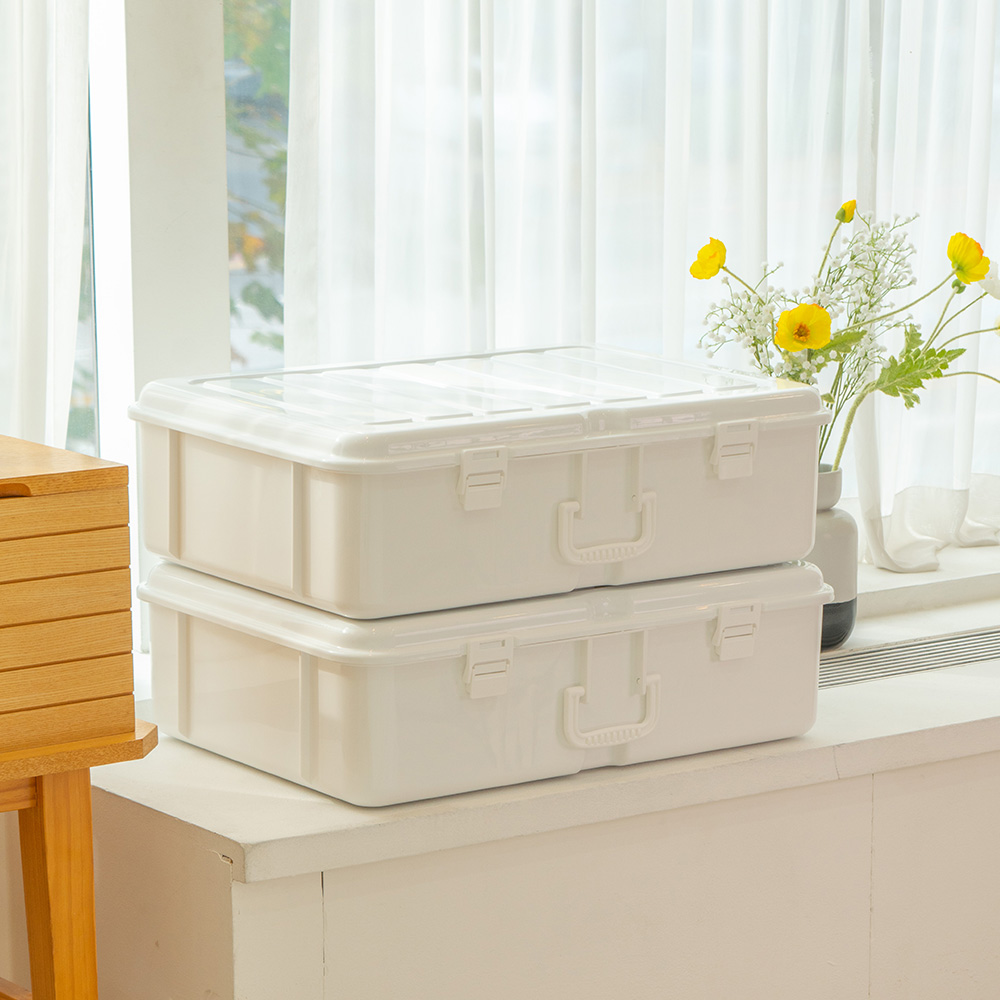 블랑 캐리어형 의류보관함 언더베드 리빙박스 이미지 6