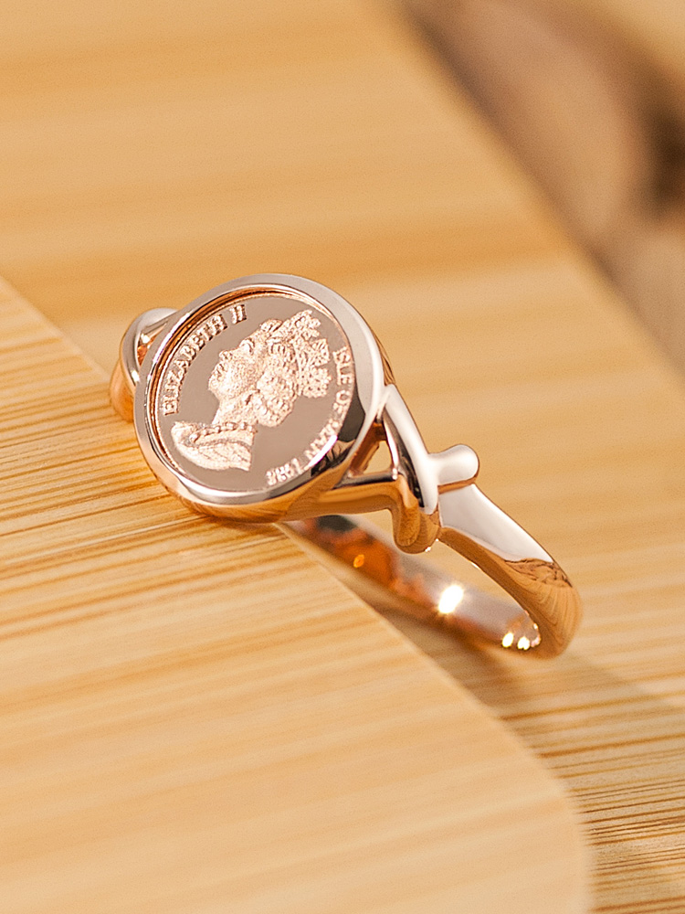 14K18K 델로퀸 엘리자베스 반지