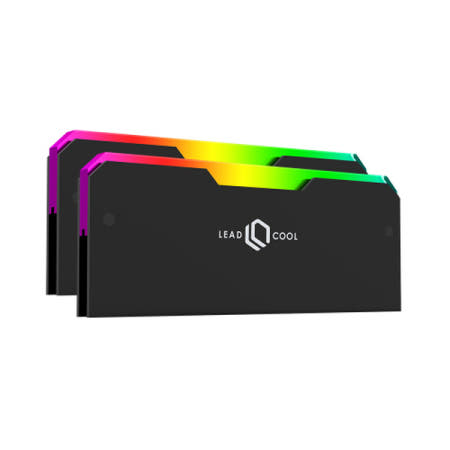 LEADCOOL LEADCOOL RH-1 EVO ARGB 메모리 방열판 블랙 2PACK