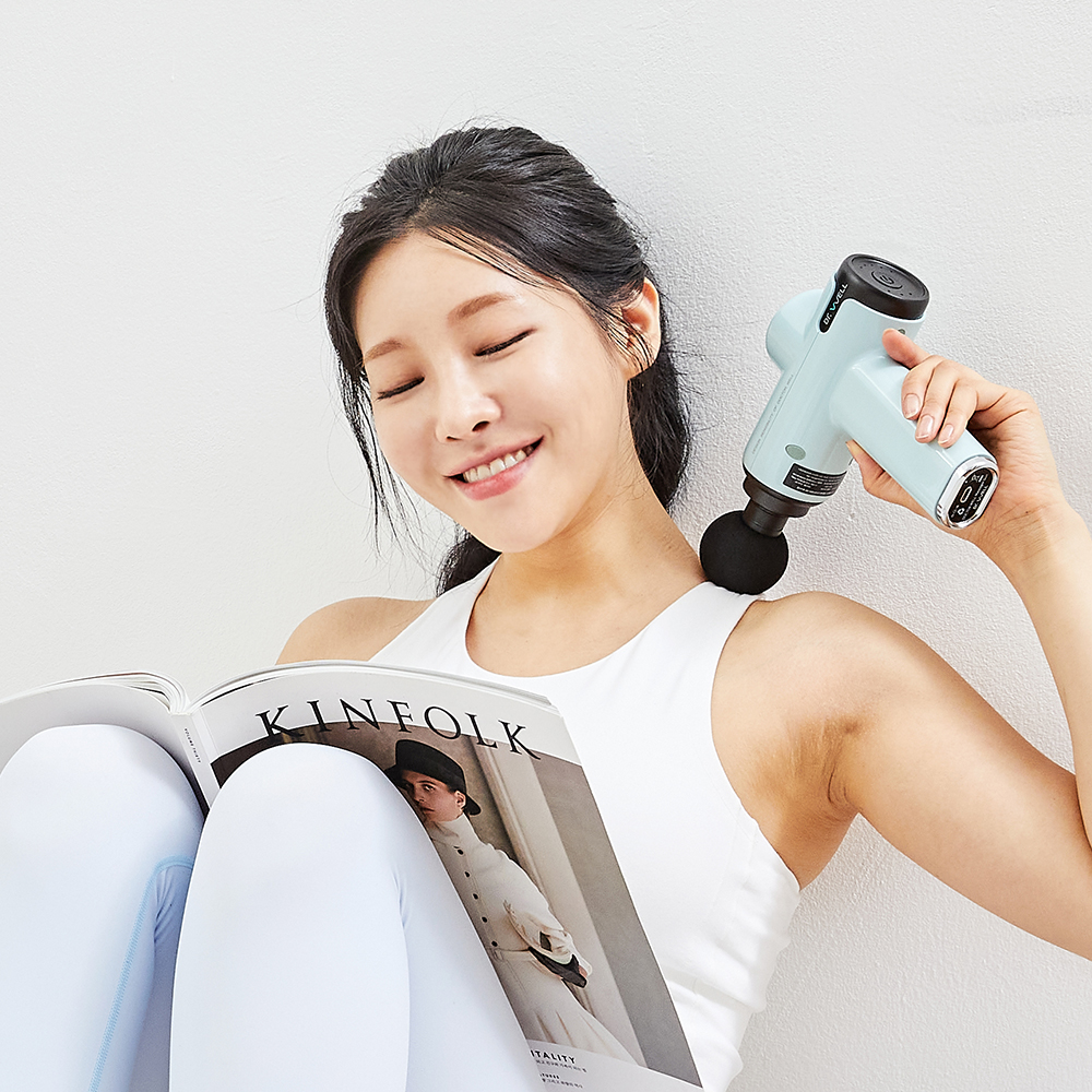 닥터웰 민티 드릴 마사지건 DR-2202 (파우치 증정)