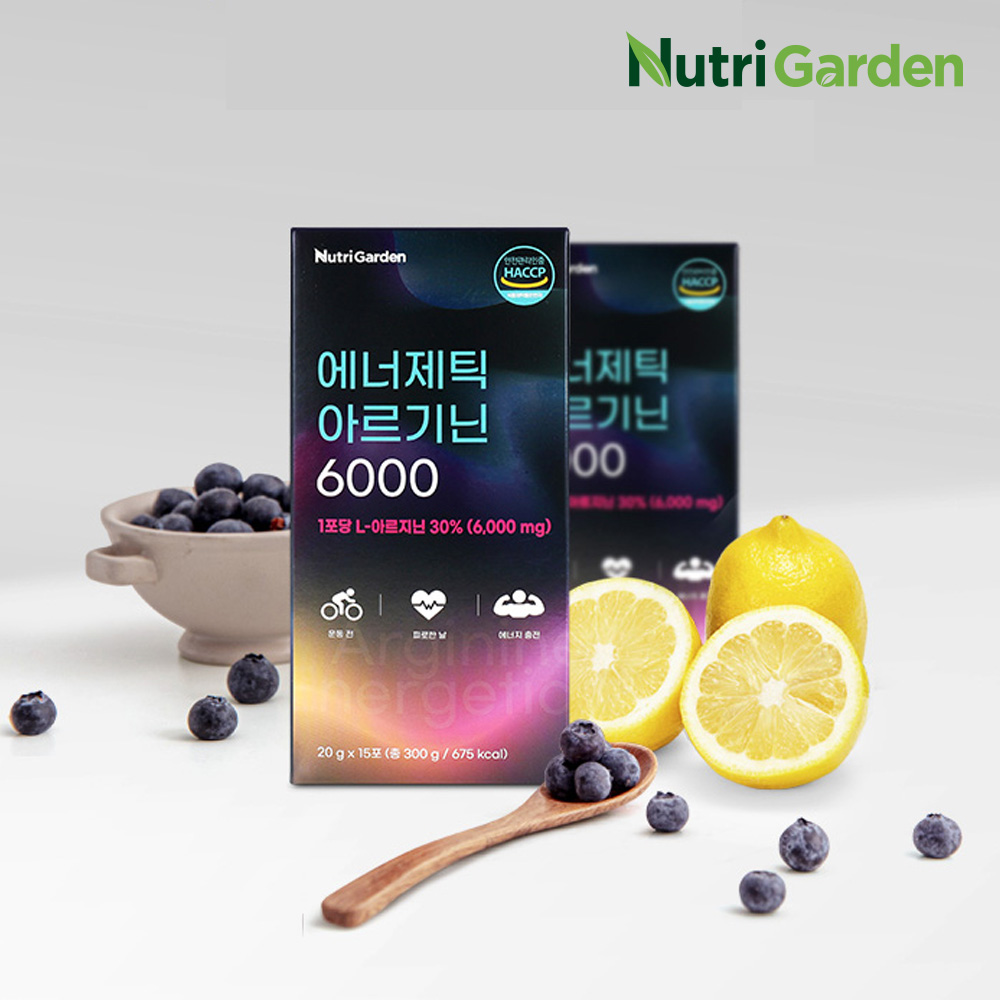 고함량 L-아르기닌 6000 15포 엘아르지닌 타우린 마카 액상 스틱 이미지 4