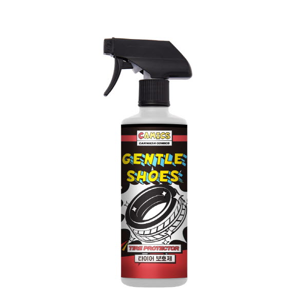 카믹스 젠틀슈즈 타이어보호제 500ml 타이어광택제 단품