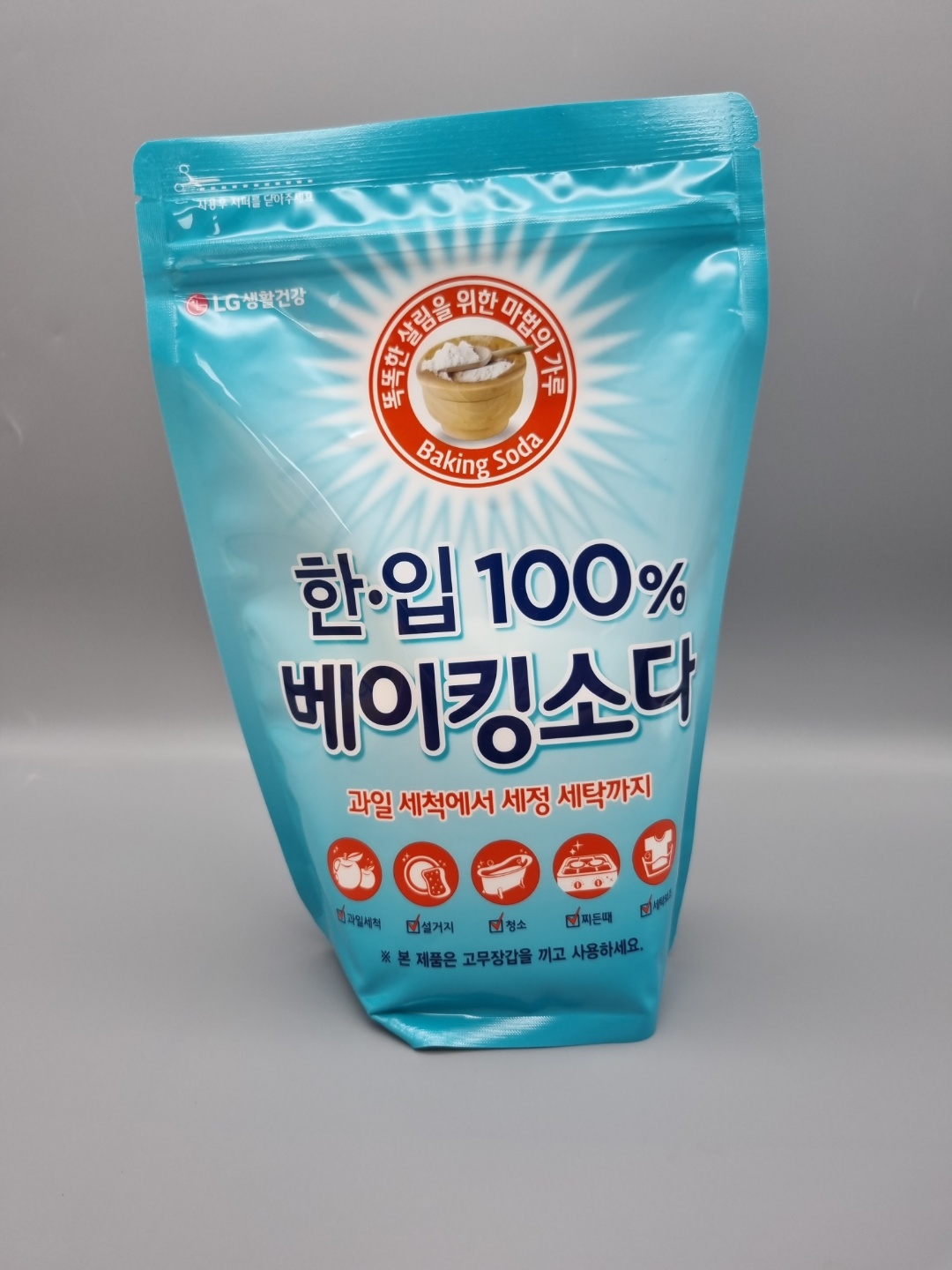 LG 한입 100% 베이킹소다 1kg - 메인 이미지