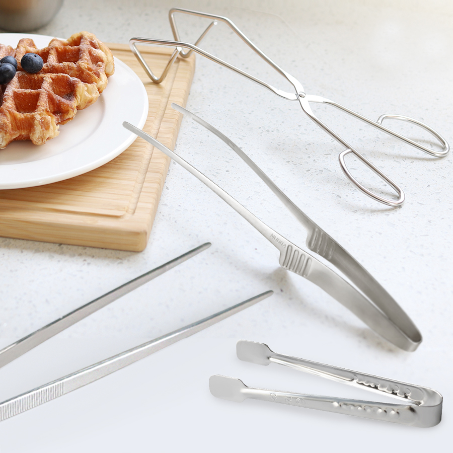 무디타 스텐 주방 마스터 삼각 집게 24cm / 요리용 캠핑 고기 집게 - 상세 이미지 5