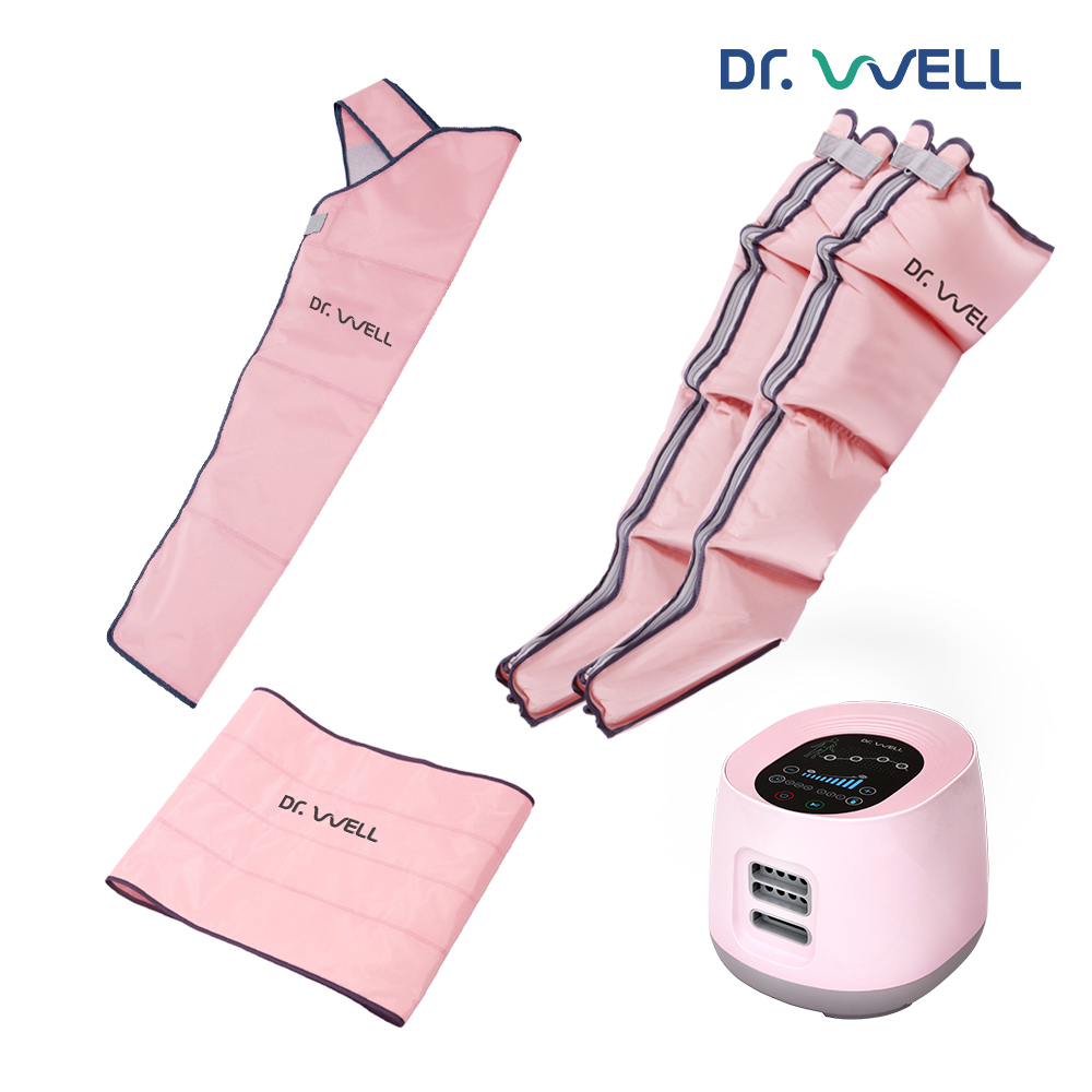 닥터웰 뉴에어라이너 4구 공기압 마사지기 풀 세트 DR-5800 (본체+다리+팔+허리) - 상품 이미지
