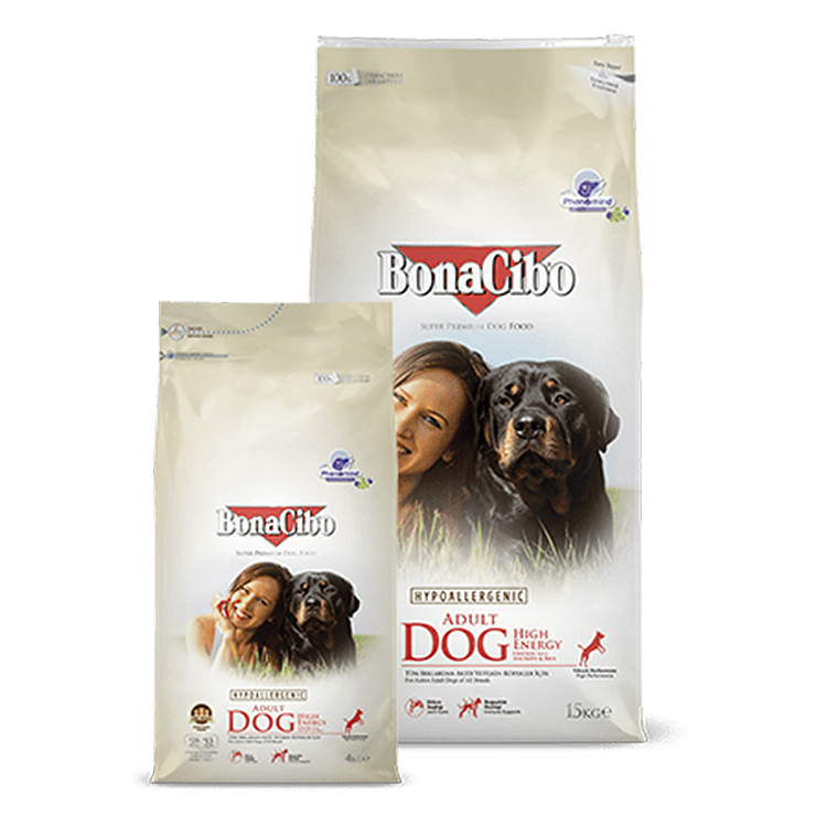 보나시보 어덜트 강아지사료 하이에너지, 15kg, 1개 이미지 2
