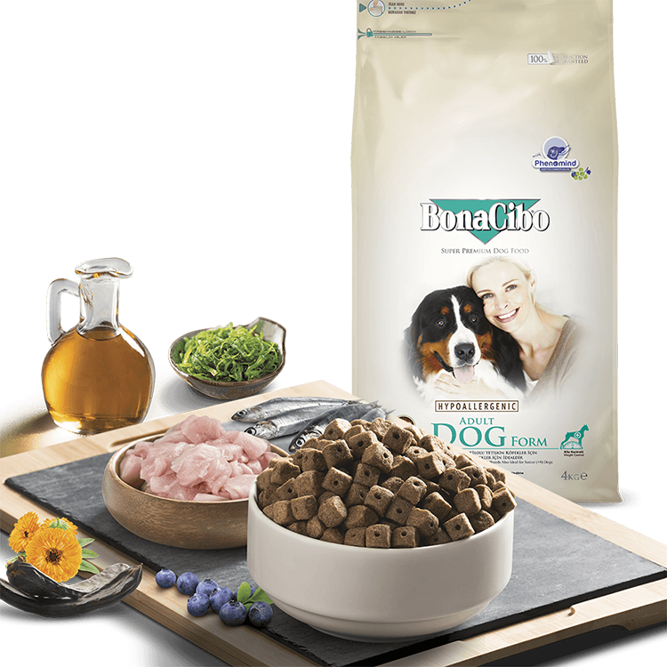 보나시보 어덜트 강아지사료 폼 다이어트+시니어, 15kg, 1개 이미지 3