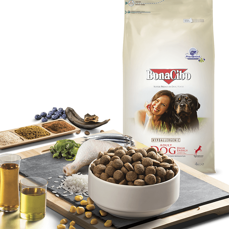 보나시보 어덜트 강아지사료 하이에너지, 15kg, 1개 이미지 3