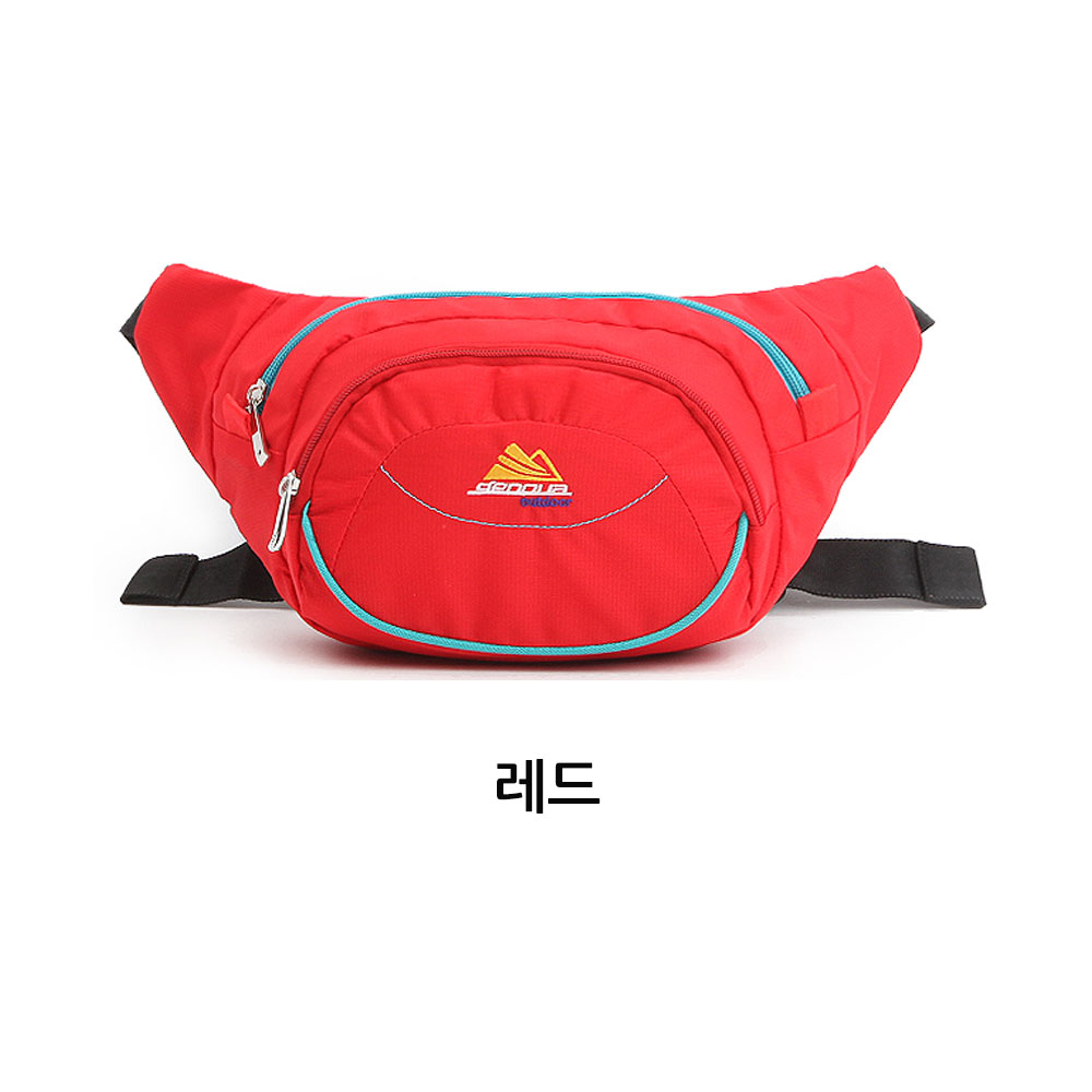 여자 남자 등산 힙색 슬링백 미니 산행 트레킹 힙쌕 스포츠 크로스백 둘레길 허리가방 - 상세 이미지 5