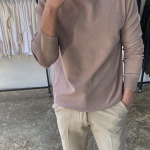 남자반목폴라 비스코스 캐시미어니트 착용 후기 | 사이즈/핏 총정리 - 상품 이미지 3